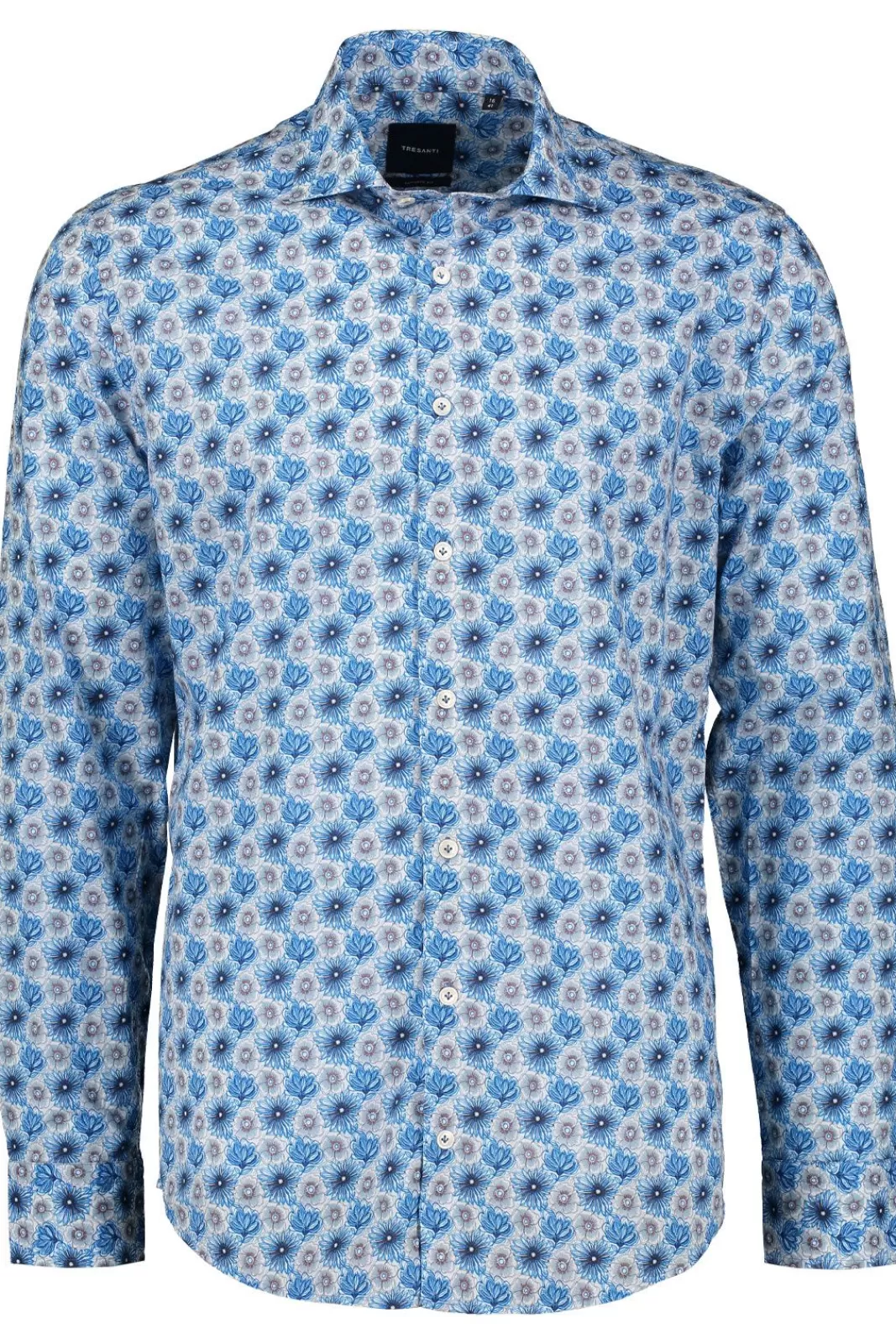 Skjortor>TRESANTI Abel | Shirt With Drawn Flowers