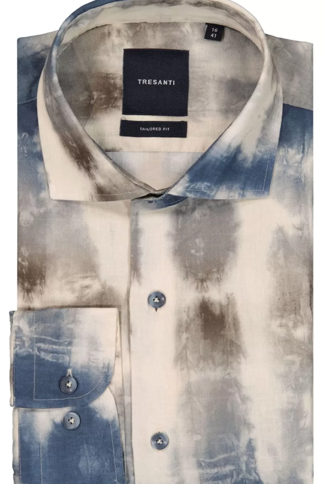 Skjortor>TRESANTI Avelo | Shirt With Tie Dye Effect