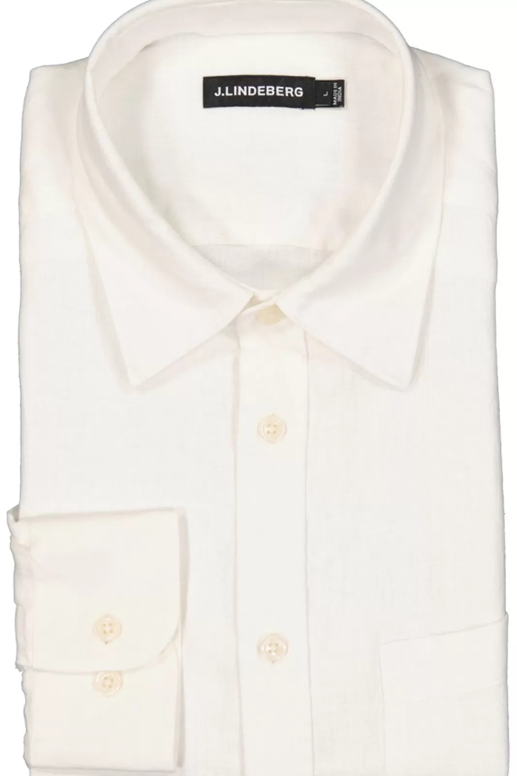 Sale J.Lindeberg Clean Linen Slim Shirt