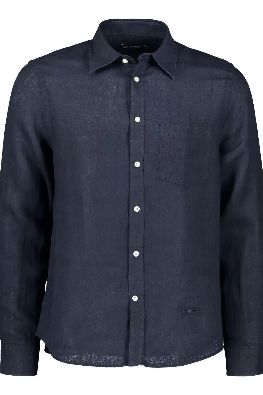 Shop J.Lindeberg Clean Linen Slim Shirt