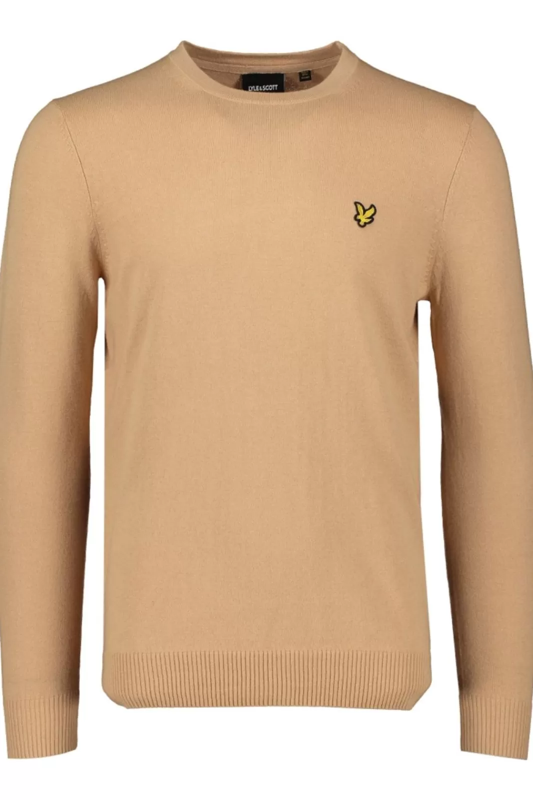 Stickat>Lyle & Scott Cotton Merino Crew Jumper.