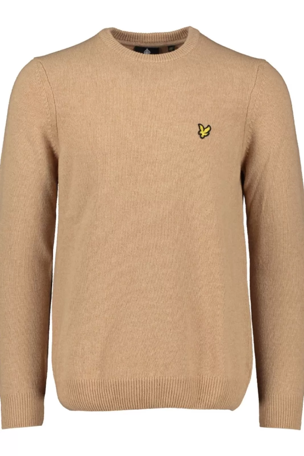 Stickat>Lyle & Scott Crew Neck Lambswool Blend Jumper