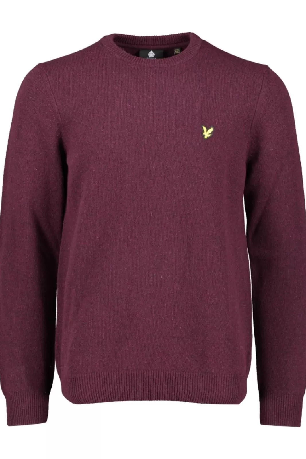 Stickat>Lyle & Scott Crew Neck Lambswool Blend Jumper