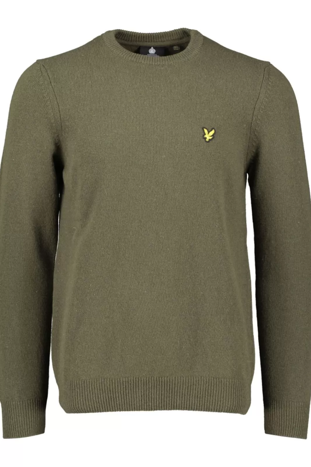 Stickat>Lyle & Scott Crew Neck Lambswool Blend Jumper