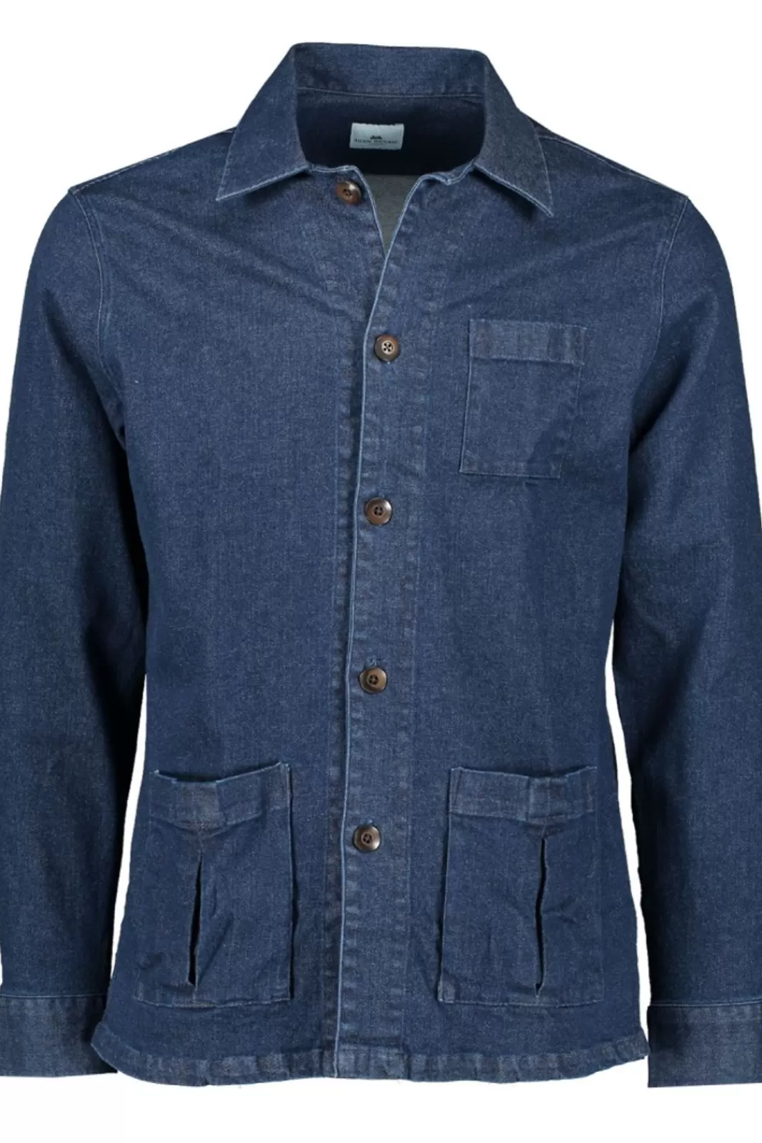 Best Sale JOHN HENRIC Denim Overshirt A01564