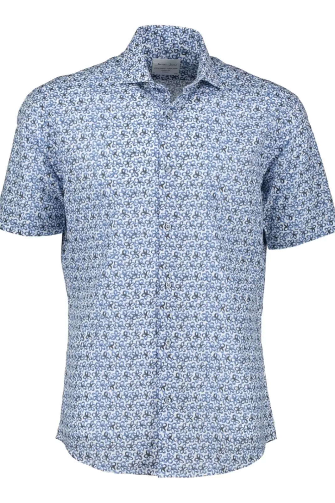 Skjortor>SEVEN SEAS Denzel 22326 Ss Shirt