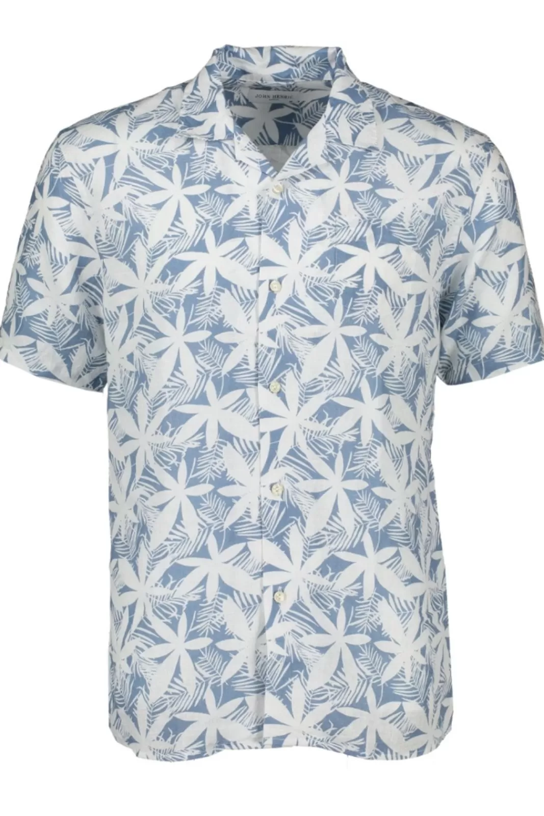 Skjortor>JOHN HENRIC Hawaii Linen Shirt