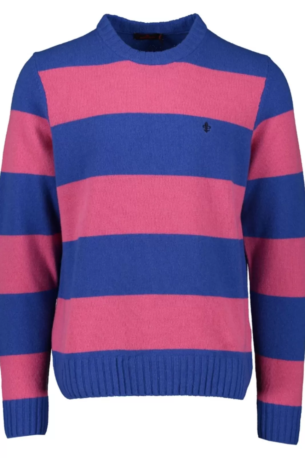 Stickat>MORRIS Lambswool Stripe Oneck