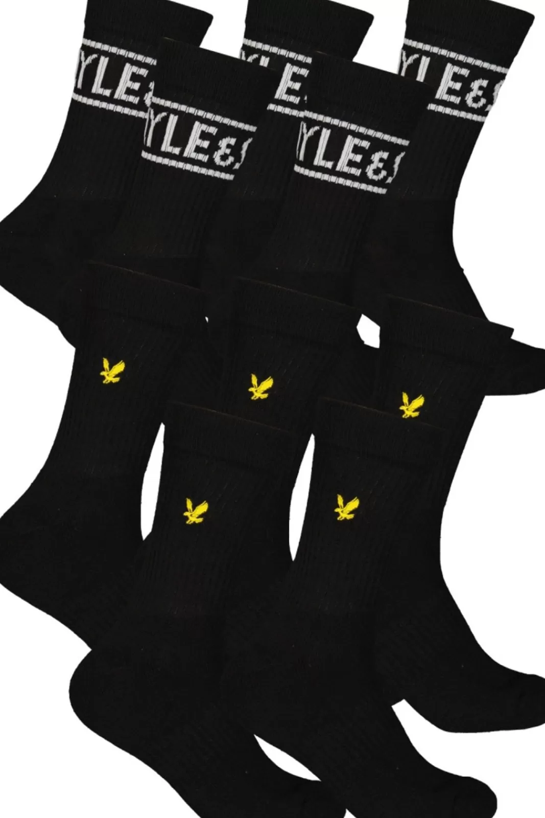 Strumpor>Lyle & Scott Lee Socks 10-P