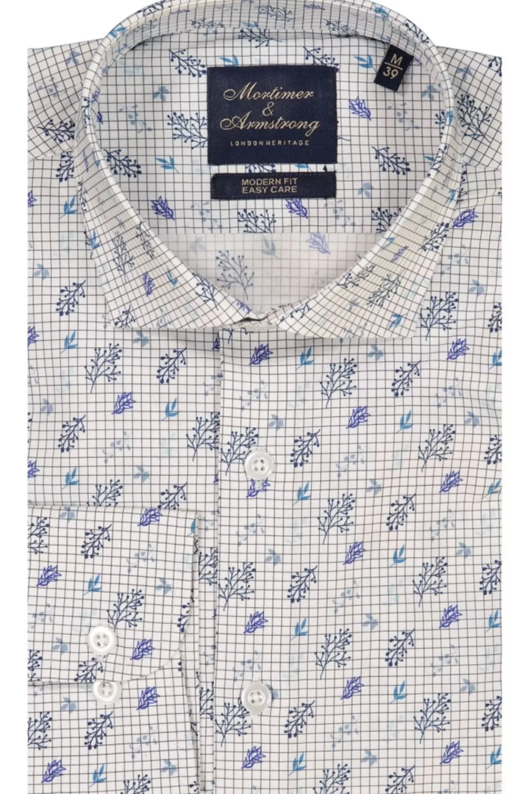 Skjortor>Mortimer&Armstrong Ma Shirt Ls Modern Fit