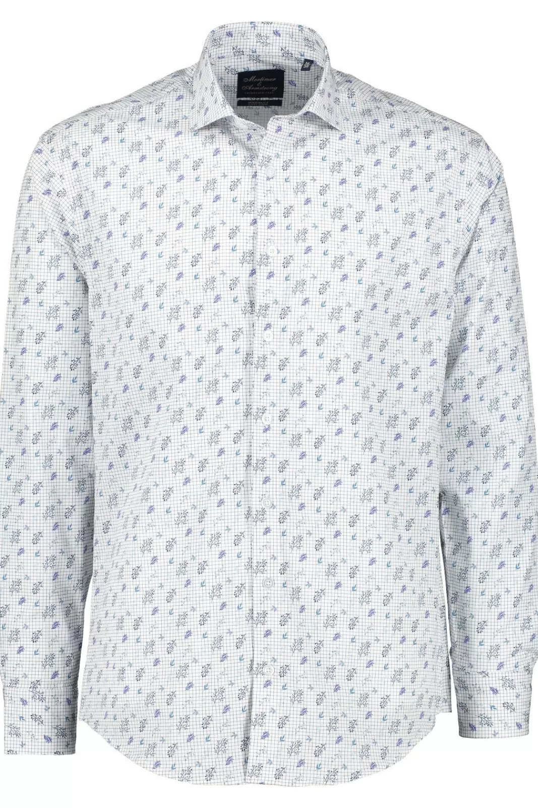 Skjortor>Mortimer&Armstrong Ma Shirt Ls Modern Fit