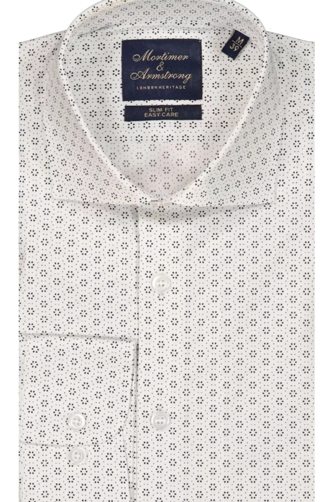 Skjortor>Mortimer&Armstrong Ma Shirt Ls Slim Fit