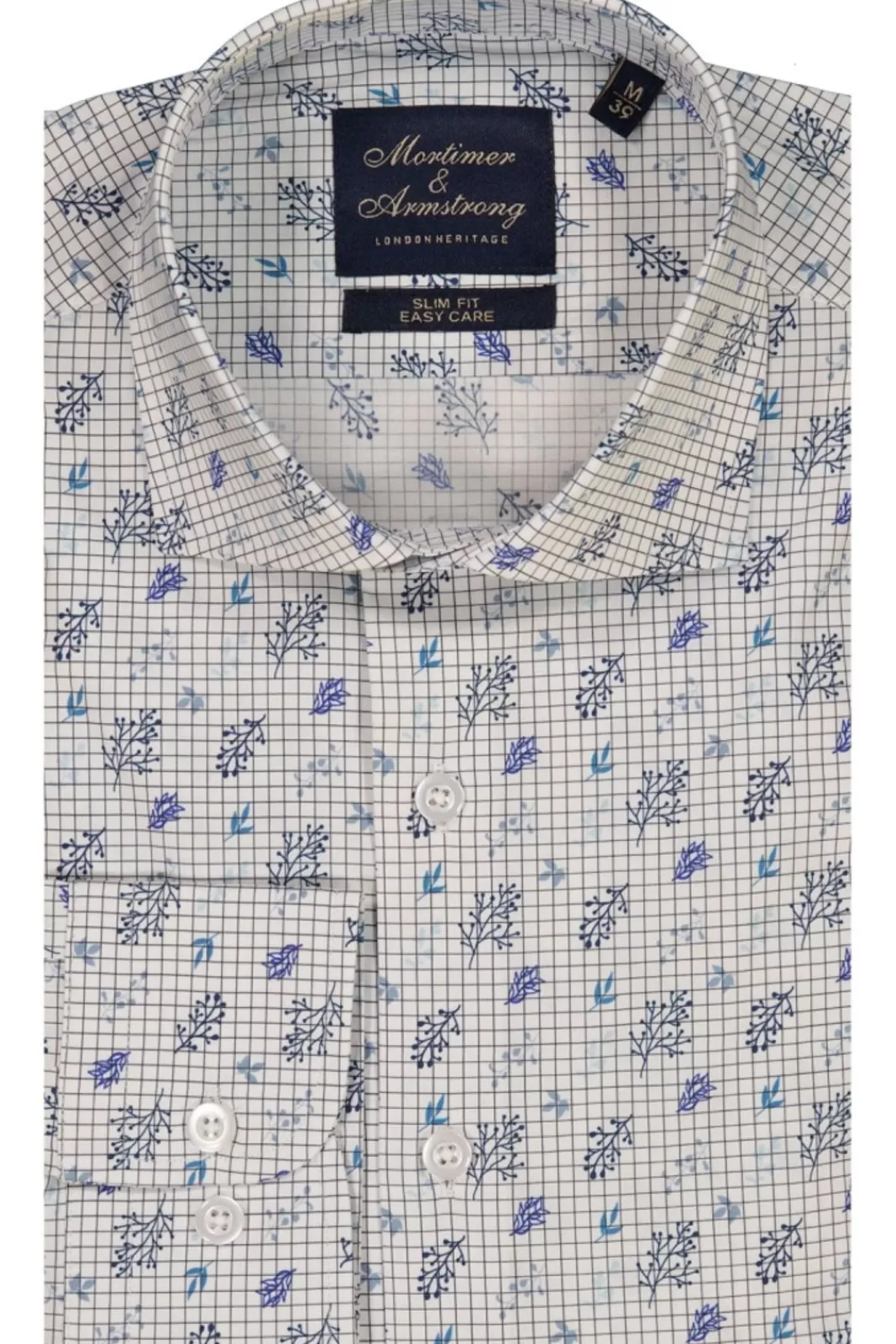 Skjortor>Mortimer&Armstrong Ma Shirt Ls Slim Fit