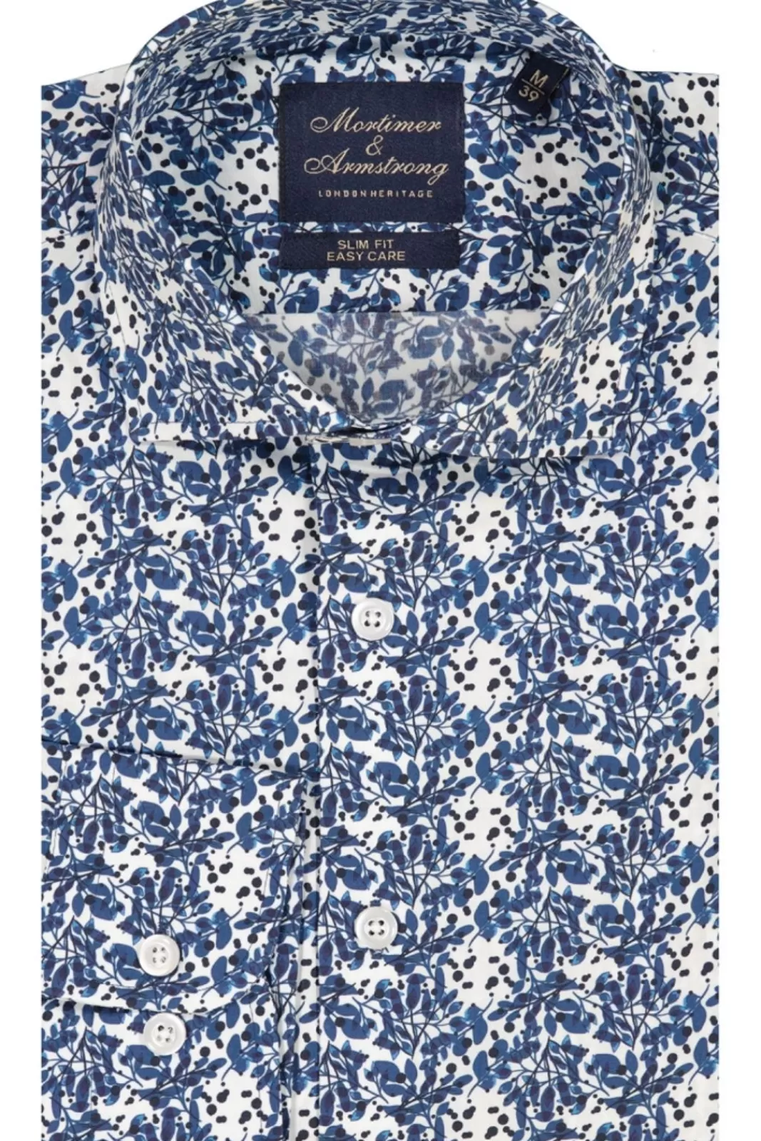 Skjortor>Mortimer&Armstrong Ma Shirt Ls Slim Fit