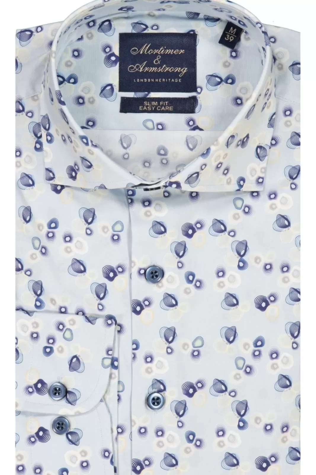 Skjortor>Mortimer&Armstrong Ma Shirt Ls Slim Fit