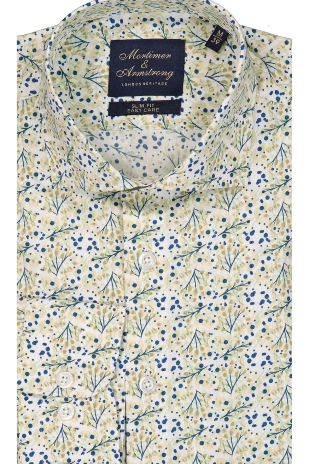 Skjortor>Mortimer&Armstrong Ma Shirt Ls Slim Fit