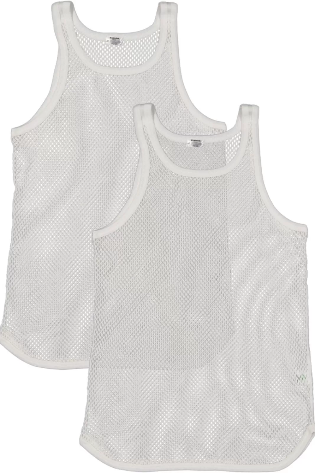 NattKläder>RESTERÖDS Net Singlet Organic Cotton 2-Pack