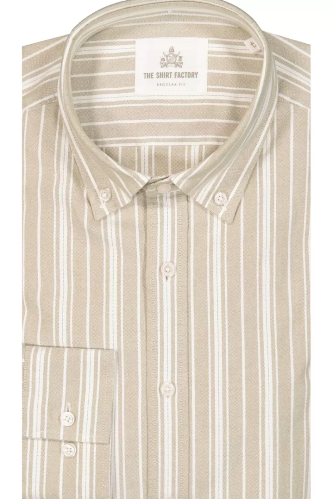 Skjortor>The Shirt Factory Oxford Multi Stripe