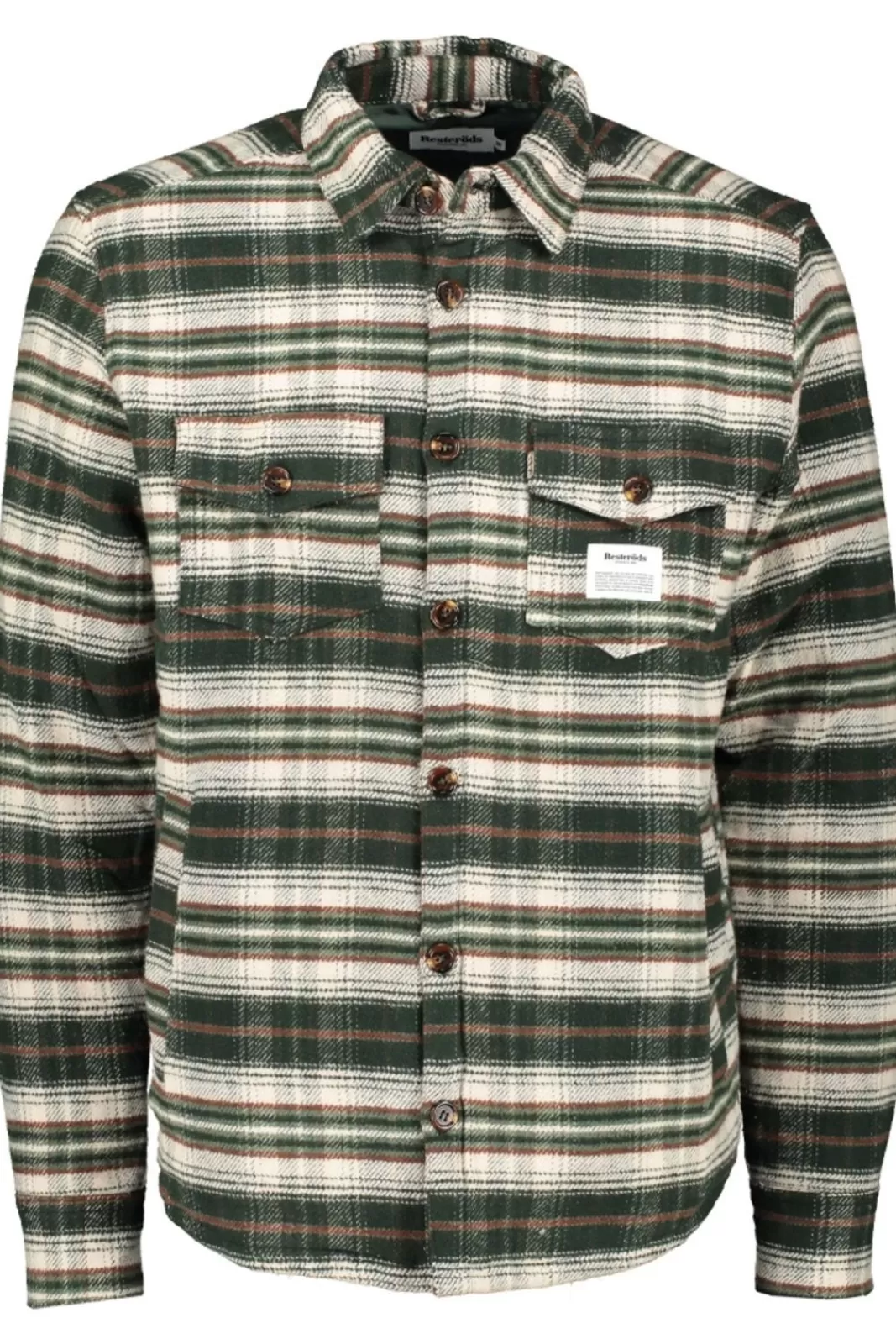 Shop RESTER脰DS Padded Flannel Shirt