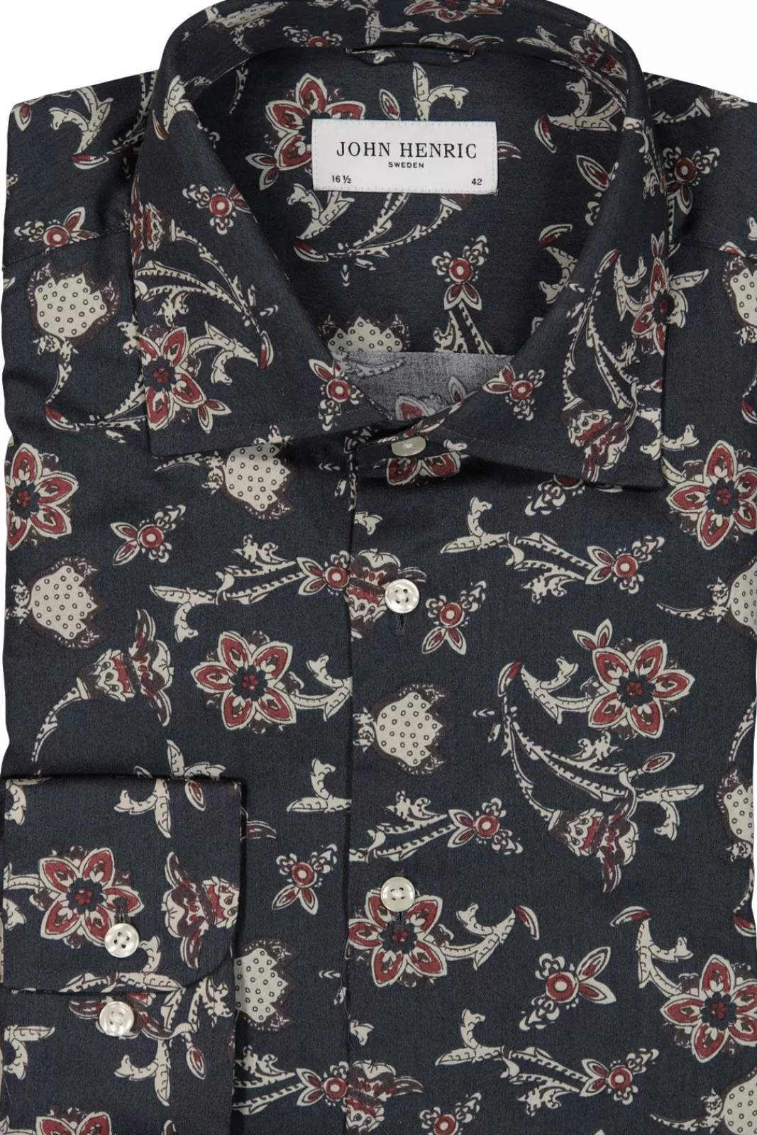 Skjortor>JOHN HENRIC Print Shirt