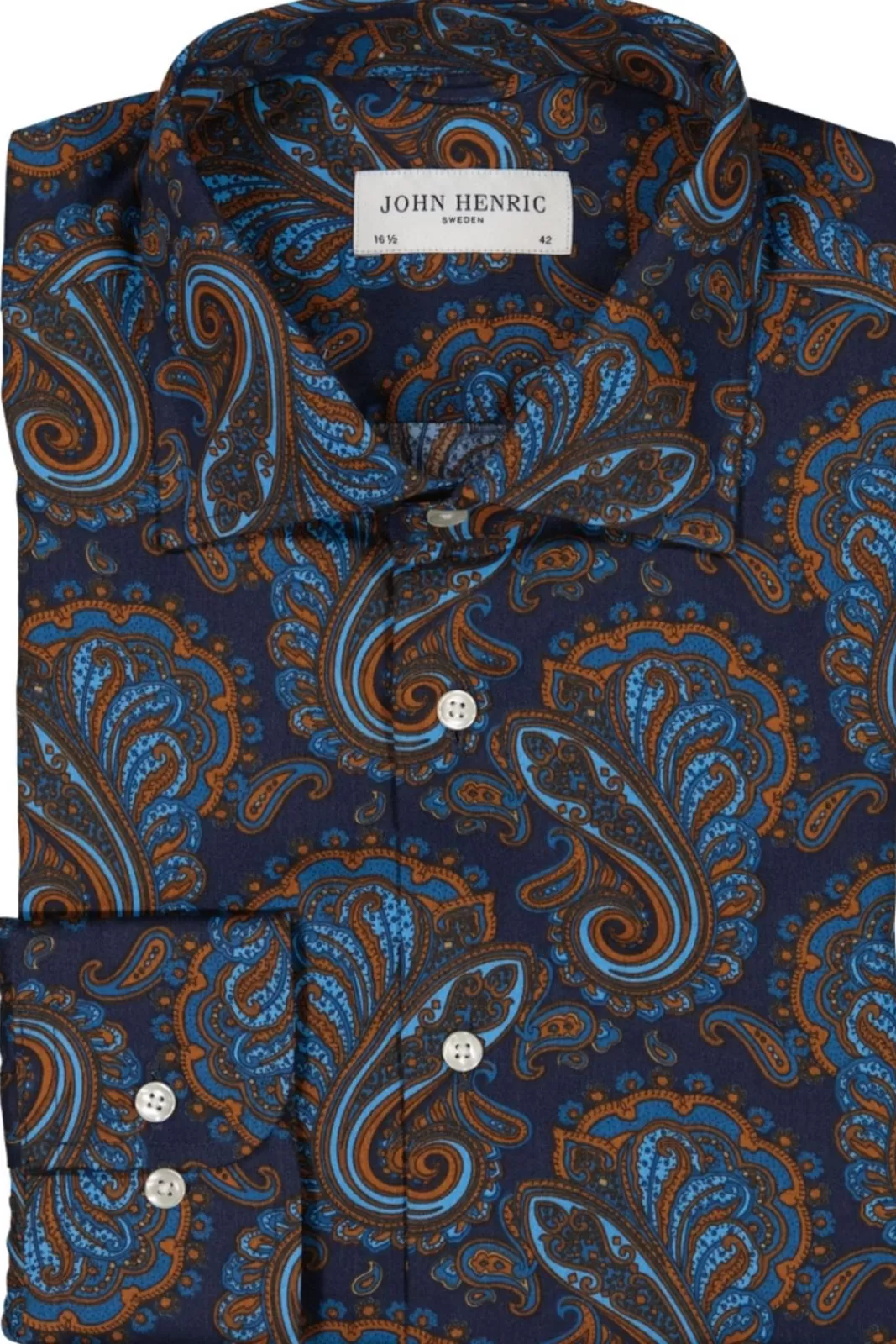 Skjortor>JOHN HENRIC Print Shirt