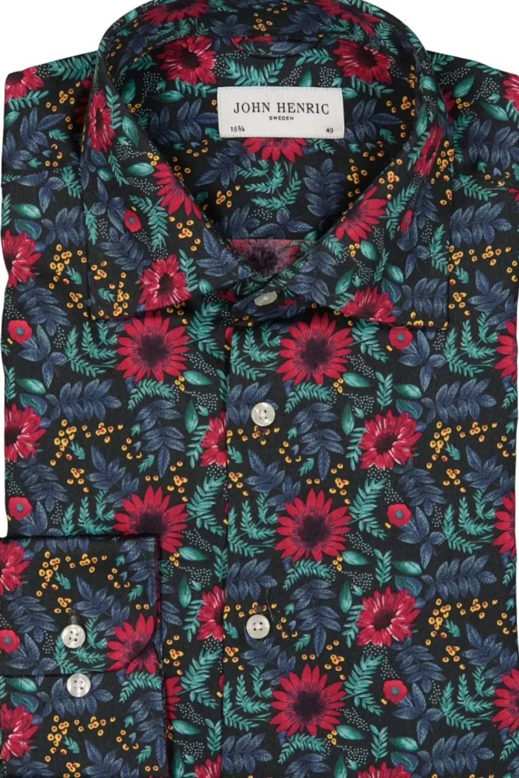 Skjortor>JOHN HENRIC Print Shirt