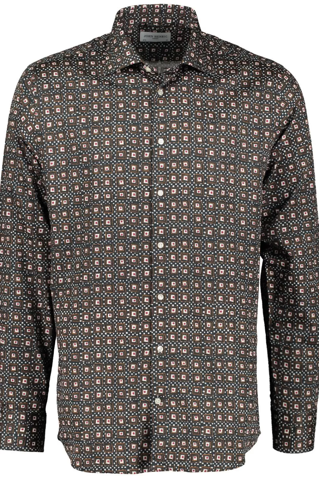 Skjortor>JOHN HENRIC Print Shirt