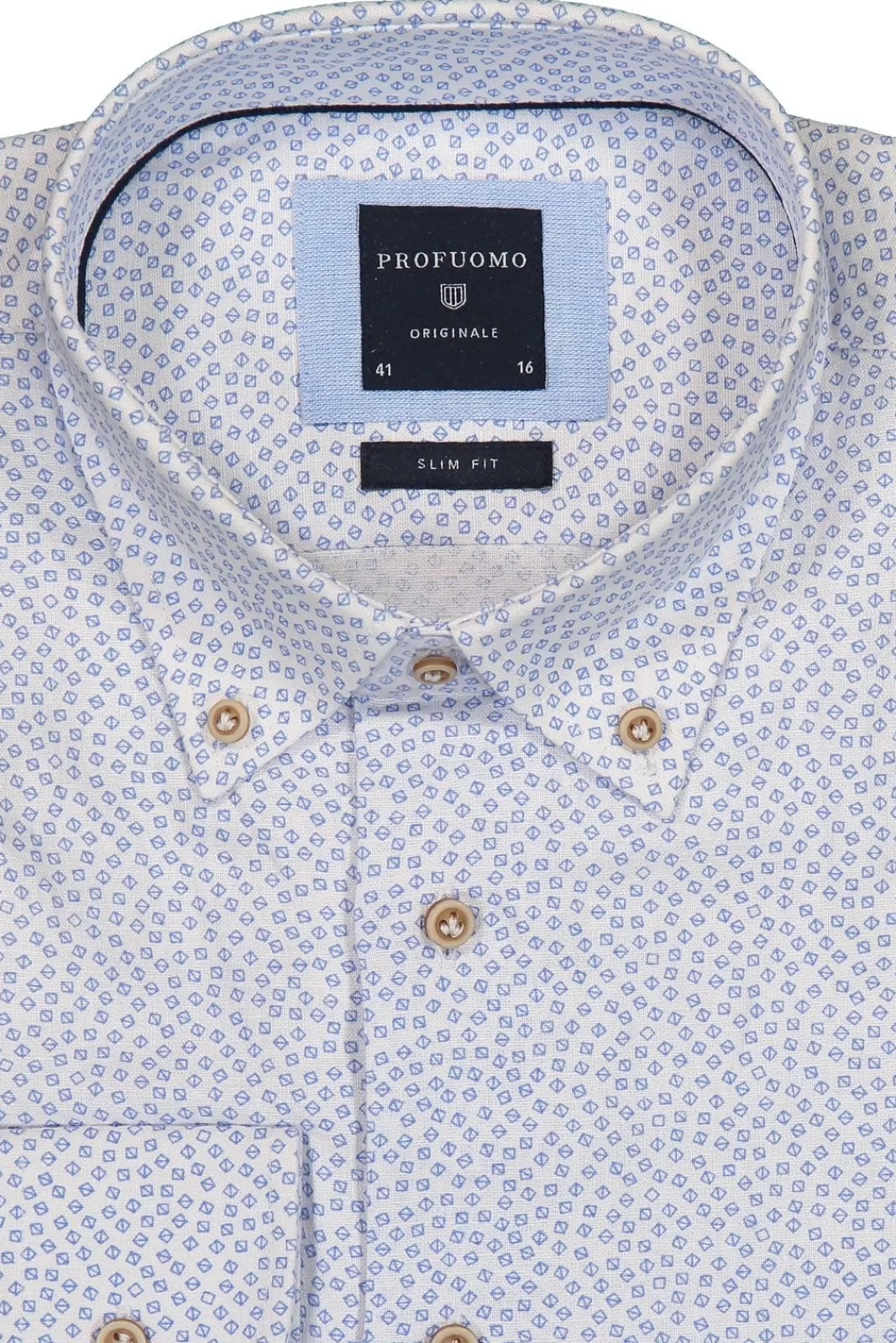 Skjortor>PROFUOMO Shirt Button Down Sc Sf