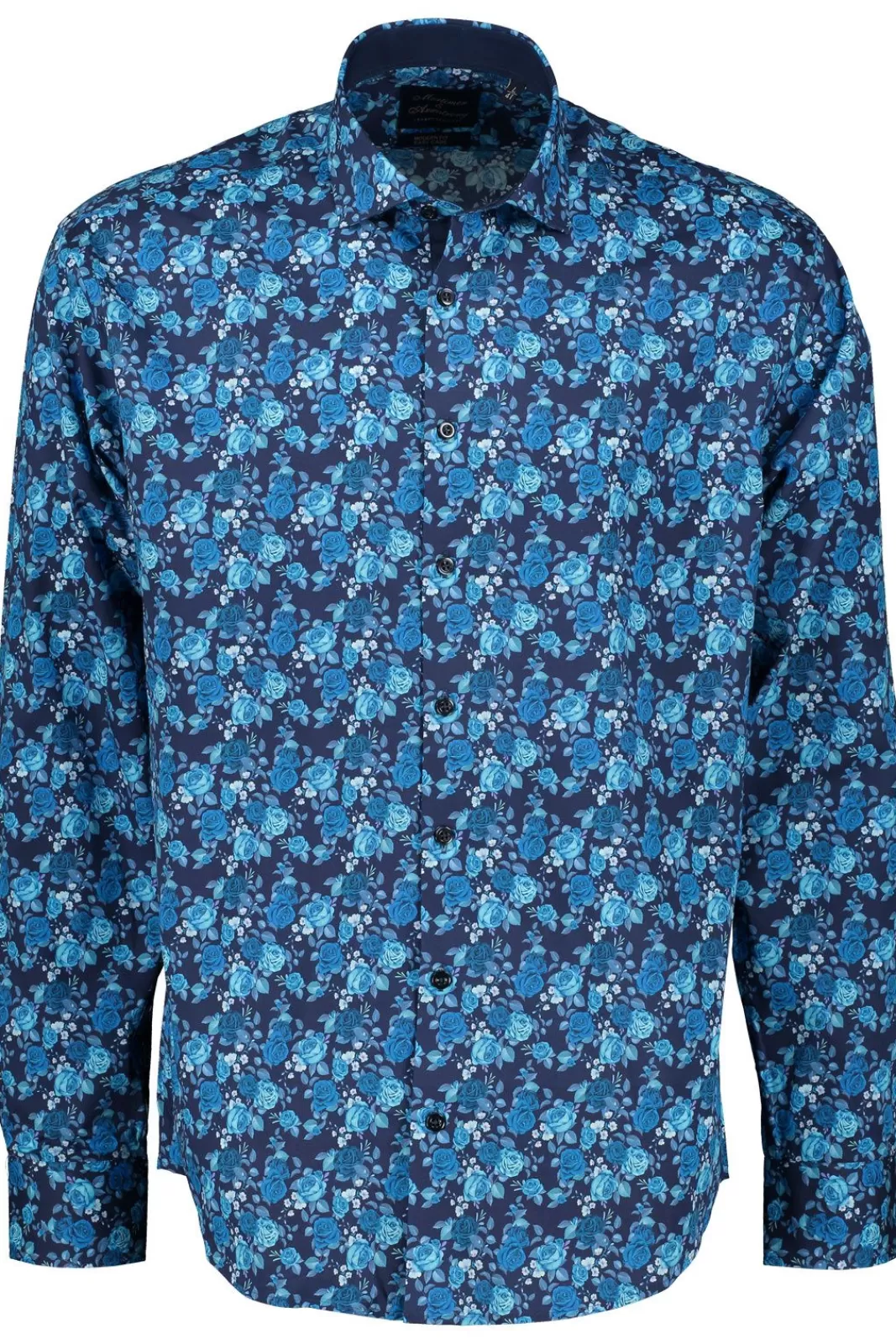 Discount Mortimer&Armstrong Shirt With Big Roses Modern Fit