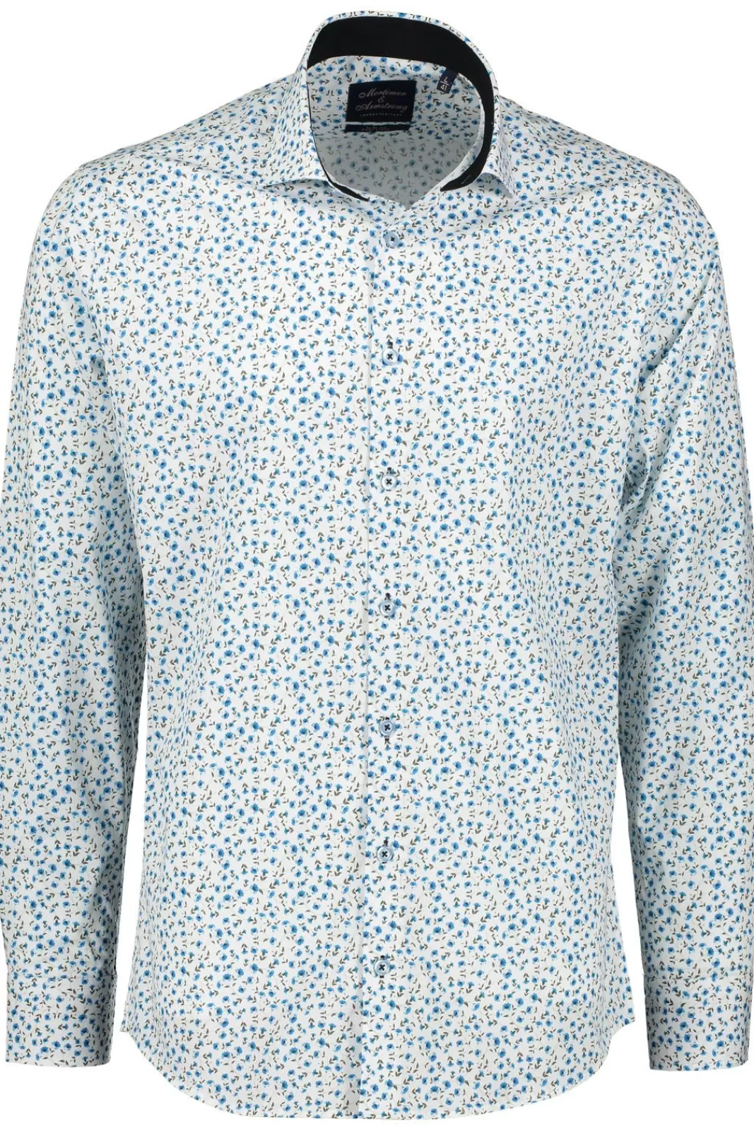 Sale Mortimer&Armstrong Shirt With Climbing Flowers Slim Fit