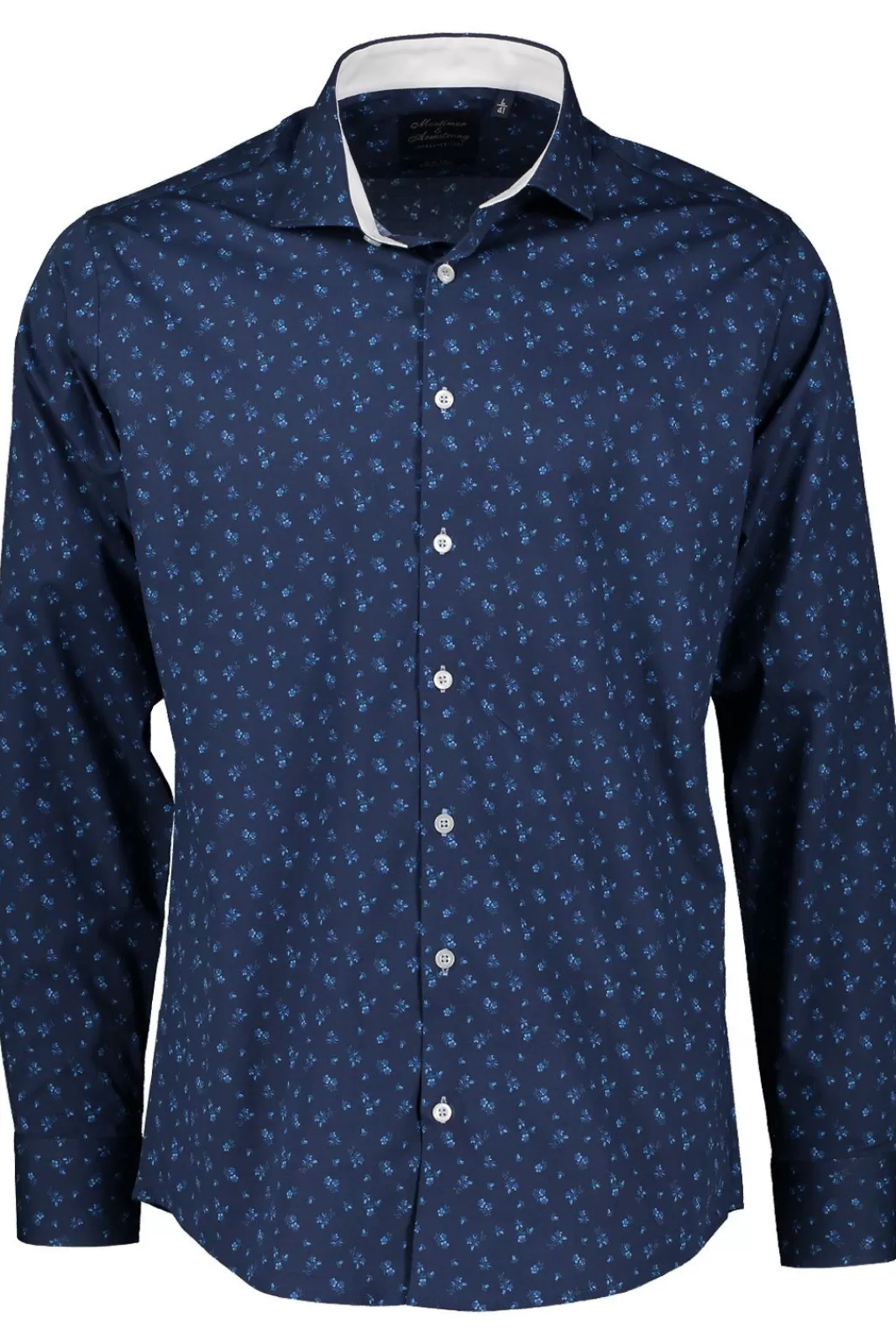 Cheap Mortimer&Armstrong Shirt With Little Flowers Slim Fit