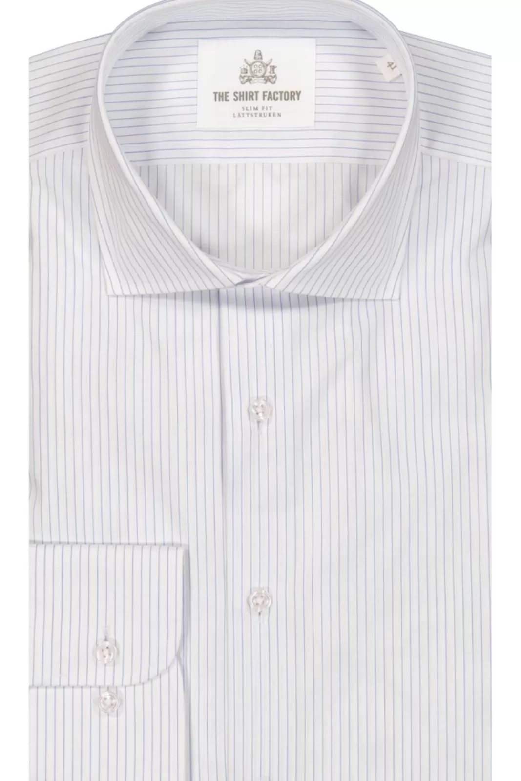 Skjortor>The Shirt Factory Skjort Classic Stripe Slim Fit