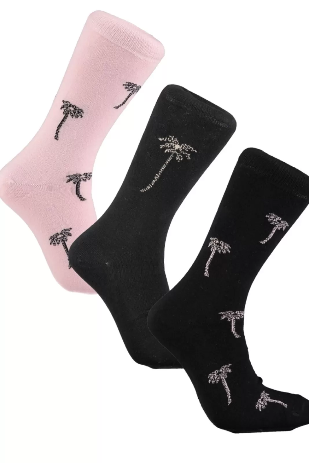 Strumpor>WESC Stanie Palm 3-Pack Socks