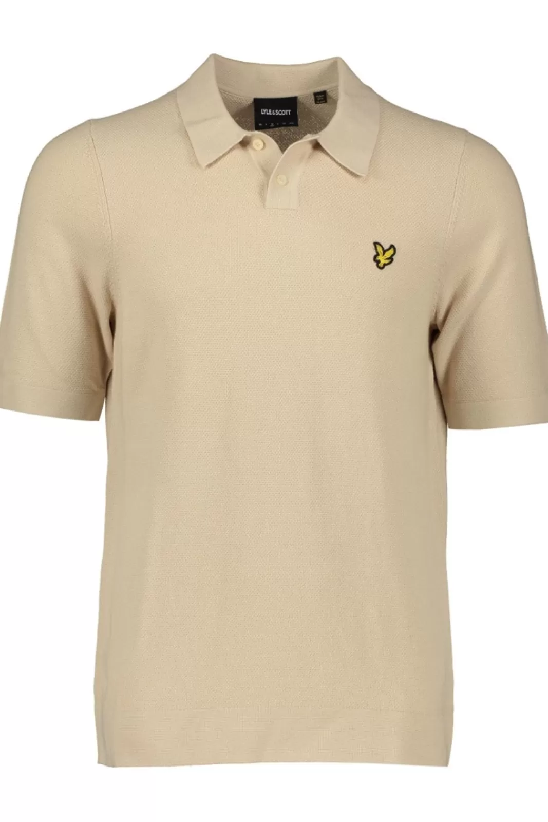 Pike>Lyle & Scott Textured Knitted Polo