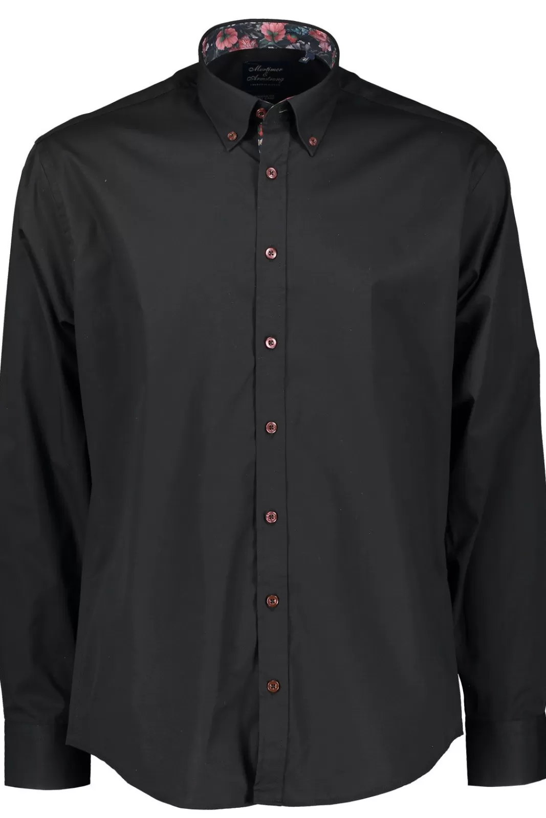 Sale Mortimer&Armstrong Uni Shirt With Flower Details Modern Fit