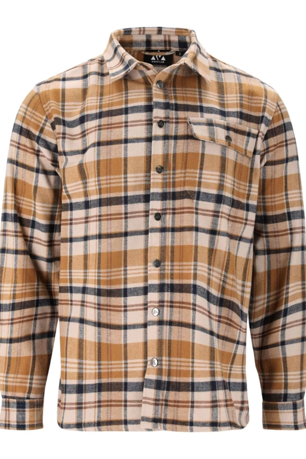 Store WHISTLER Wolfhard M Checked Fleece Shirt